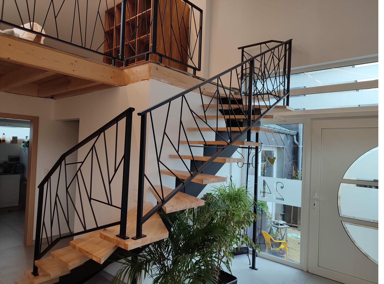 Rampe d'escalier design
